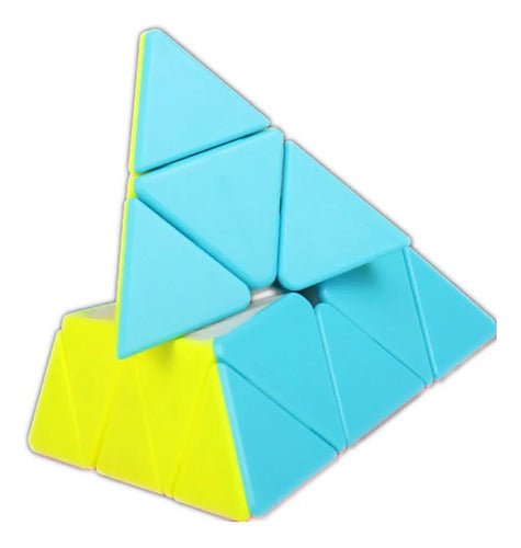 Pyraminx Stickerless Speedcube Qiyi Qi Ming S2 - Koh Darshan