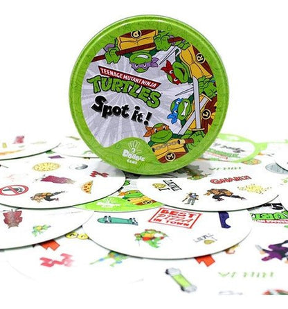 Spot It! Dobble Juego De Mesa - Tortugas Ninja - Koh Darshan